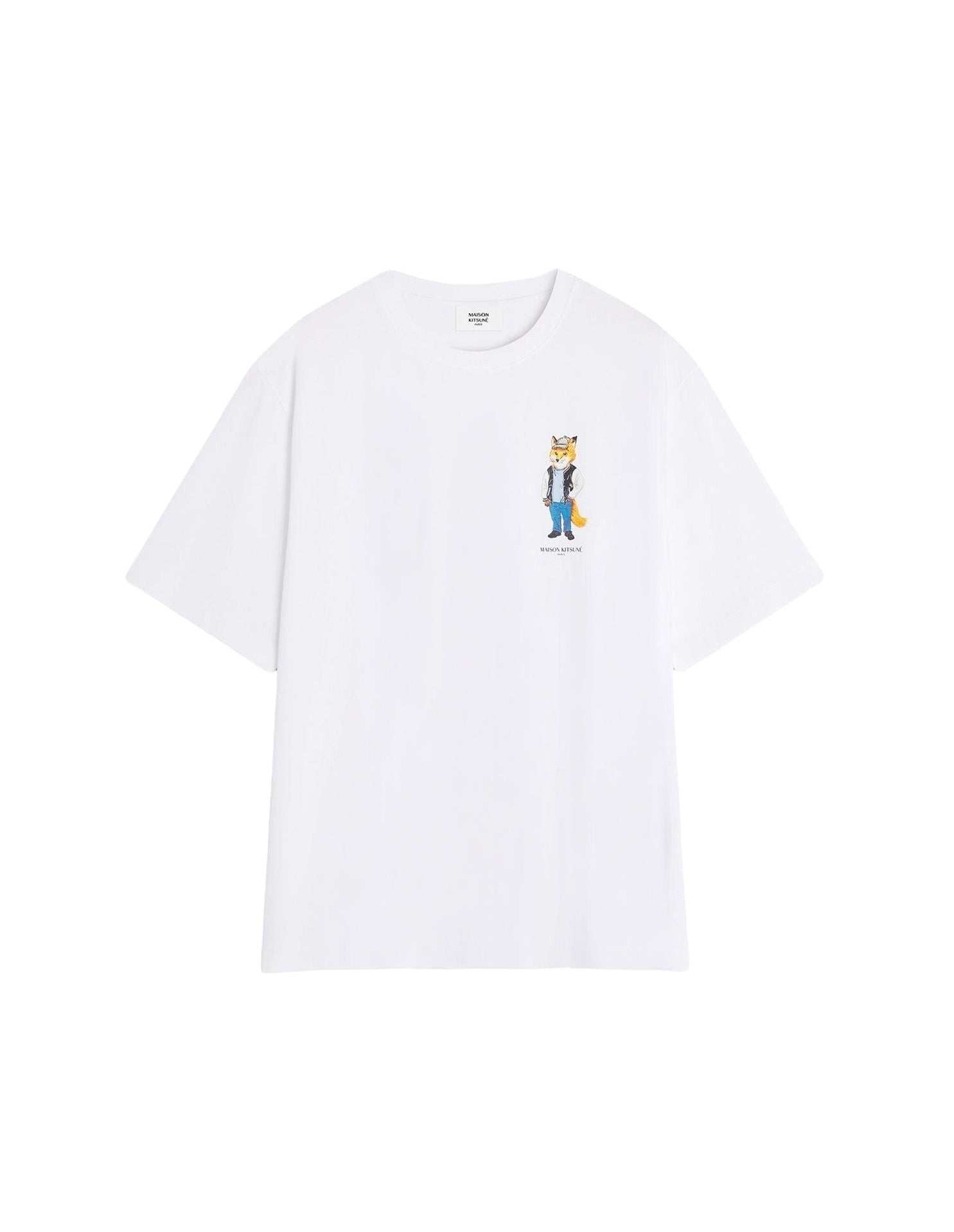 T-shirt oversize Dressed Fox - White