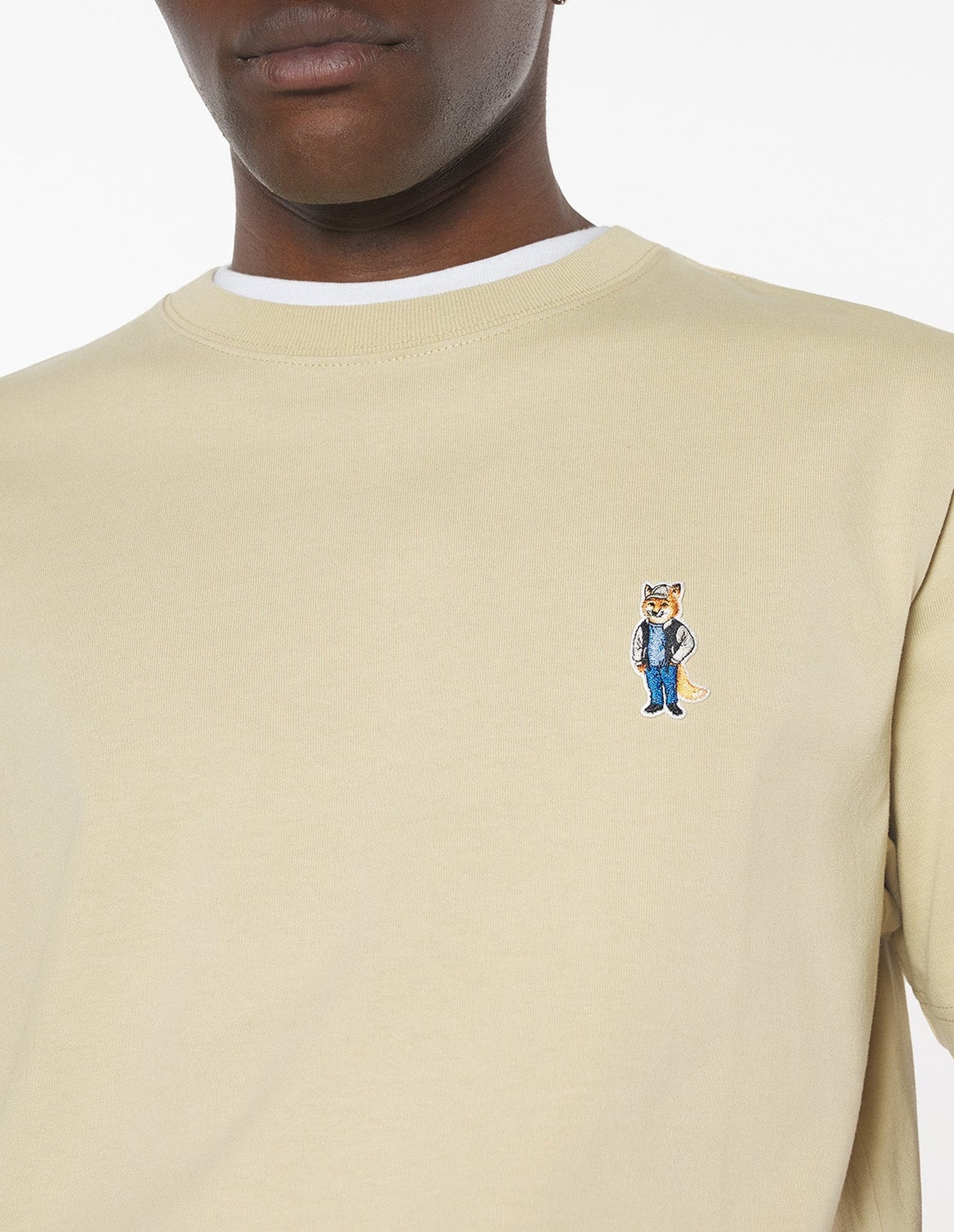 T-shirt comort Dressed Fox - Safari