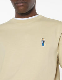 T-shirt comort Dressed Fox - Safari