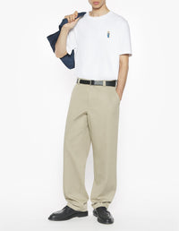 T-shirt comort Dressed Fox - White