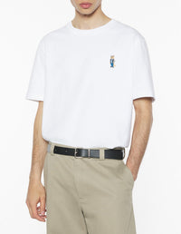 T-shirt comort Dressed Fox - White