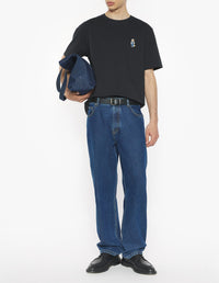 T-shirt comort Dressed Fox - Black