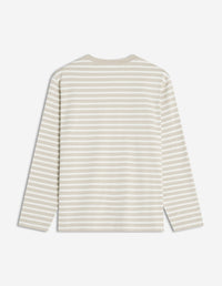 Fox Head Long Sleeve Tee-Shirt - Pure Cashmere/Tapioca