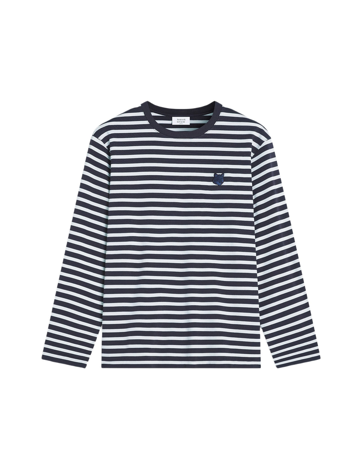 T-shirt à manches longues Fox Head - Navy & White