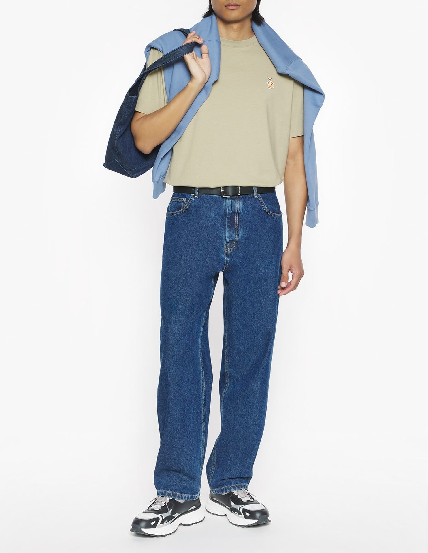 T-shirt brodé Standing Fox - Winter Twig