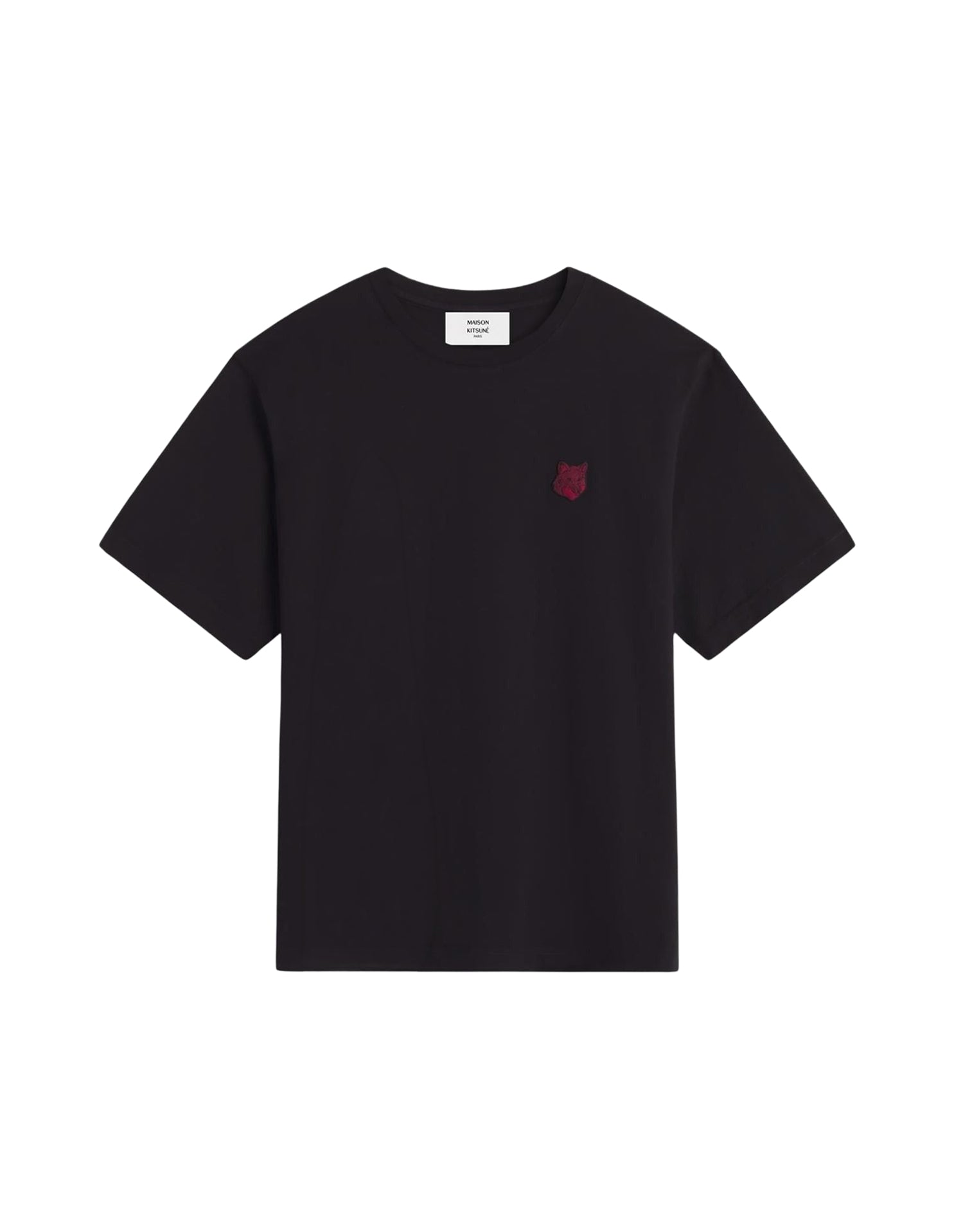 Bold Fox oversize T-shirt - Black & Sundown Red
