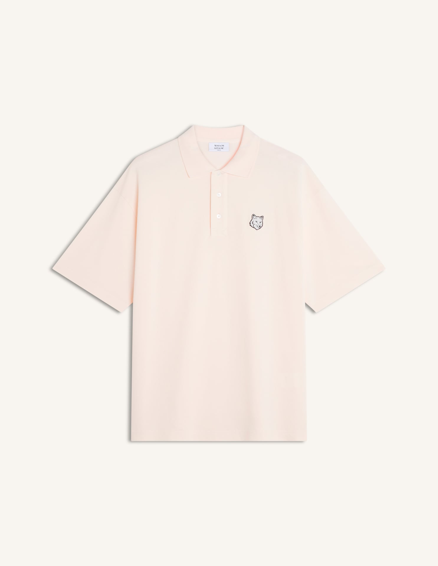 Fox Head Oversize Polo - Mauve
