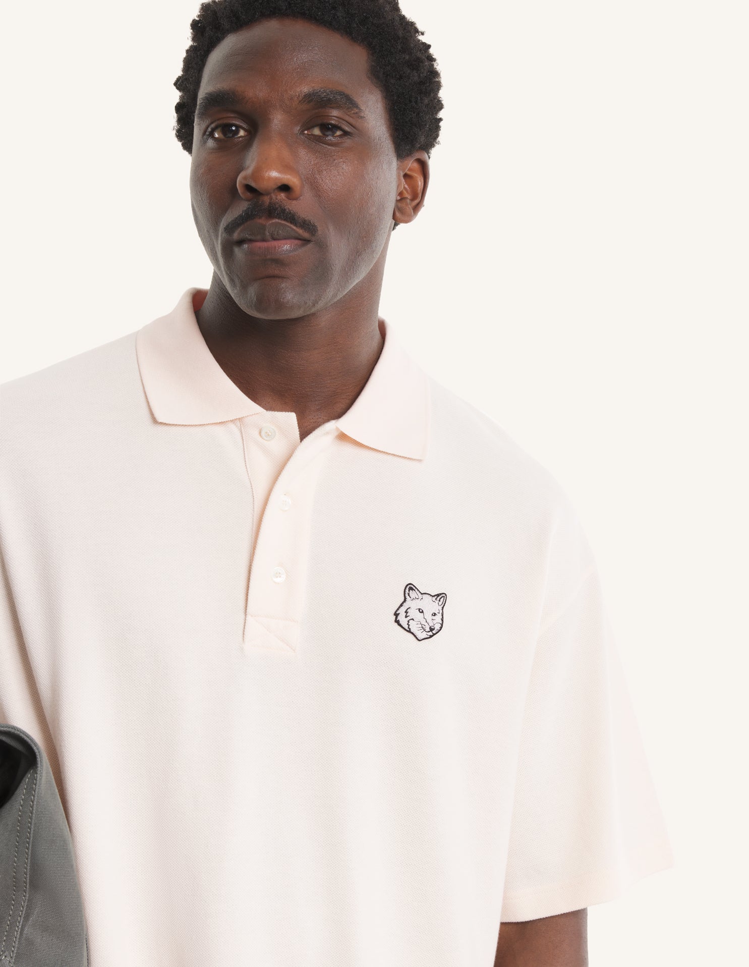 Fox Head Oversize Polo - Mauve