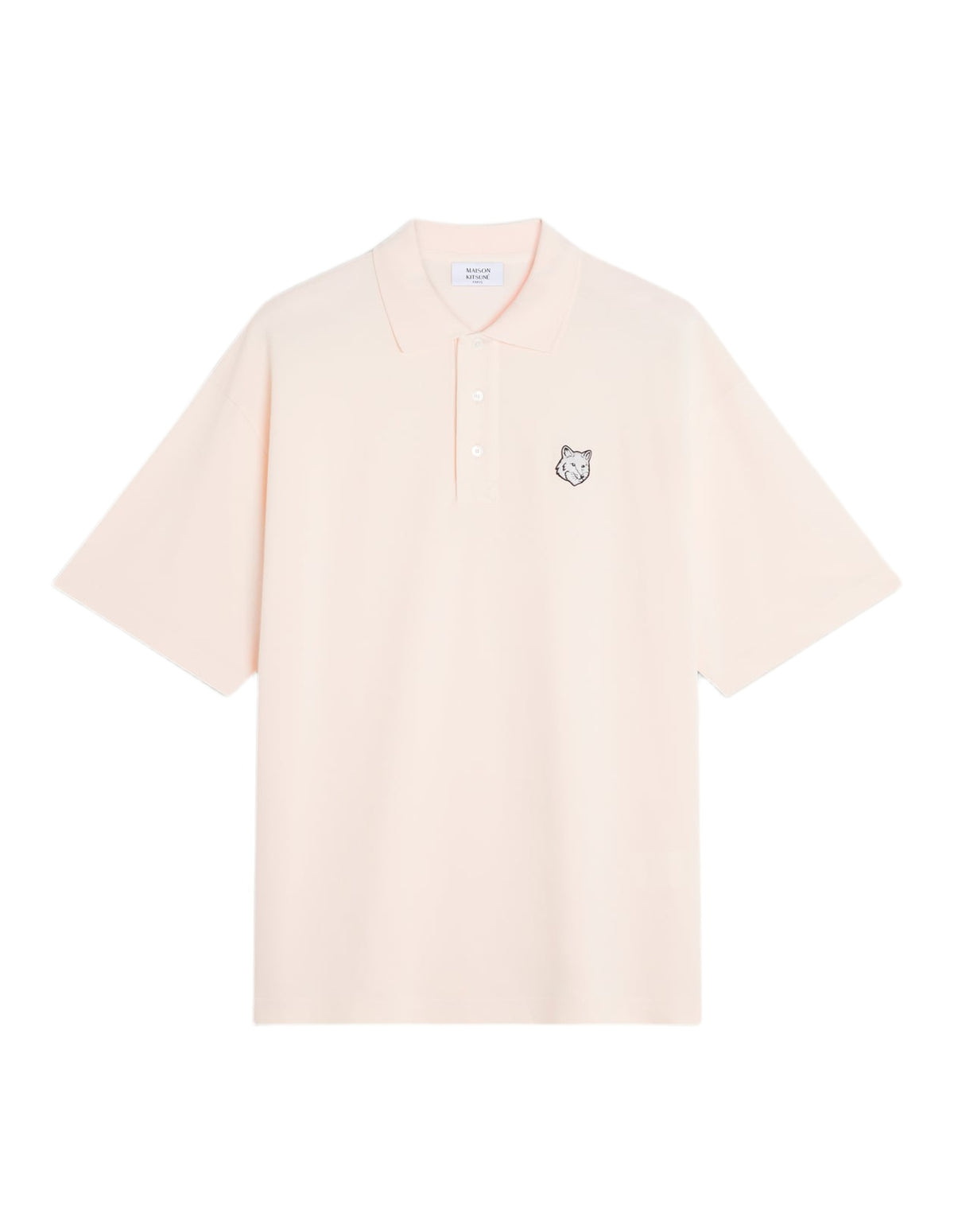 Polo oversize Fox Head - Mauve