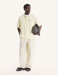 Fox Head Oversize Polo - Aloe Wash