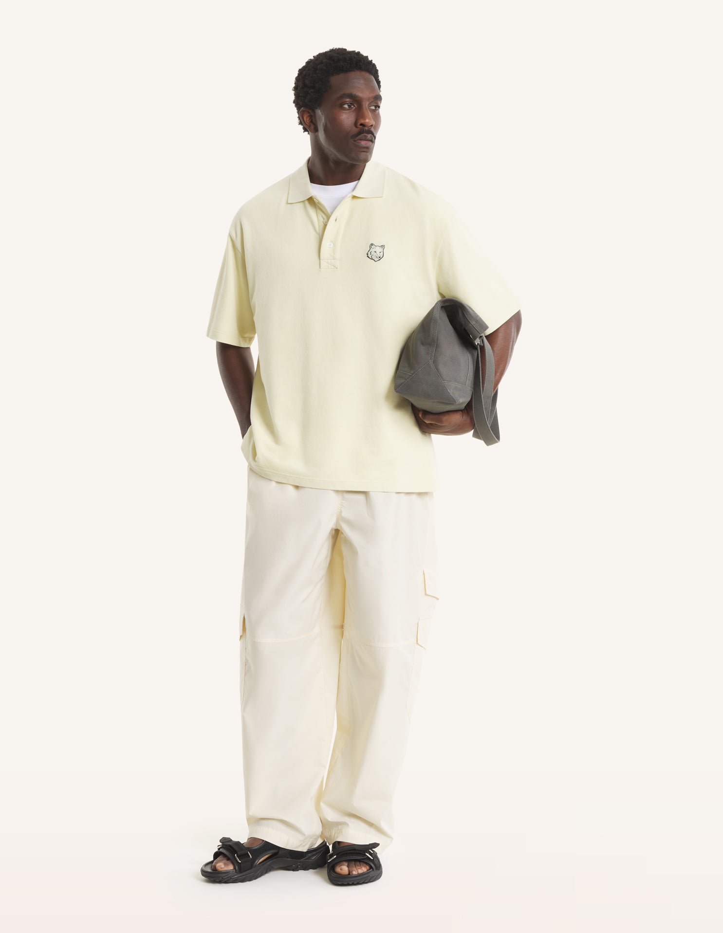 Fox Head Oversize Polo - Aloe Wash