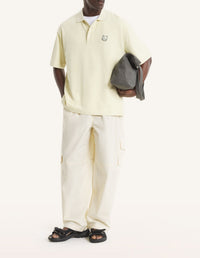 Polo oversize Fox Head - Aloe Wash
