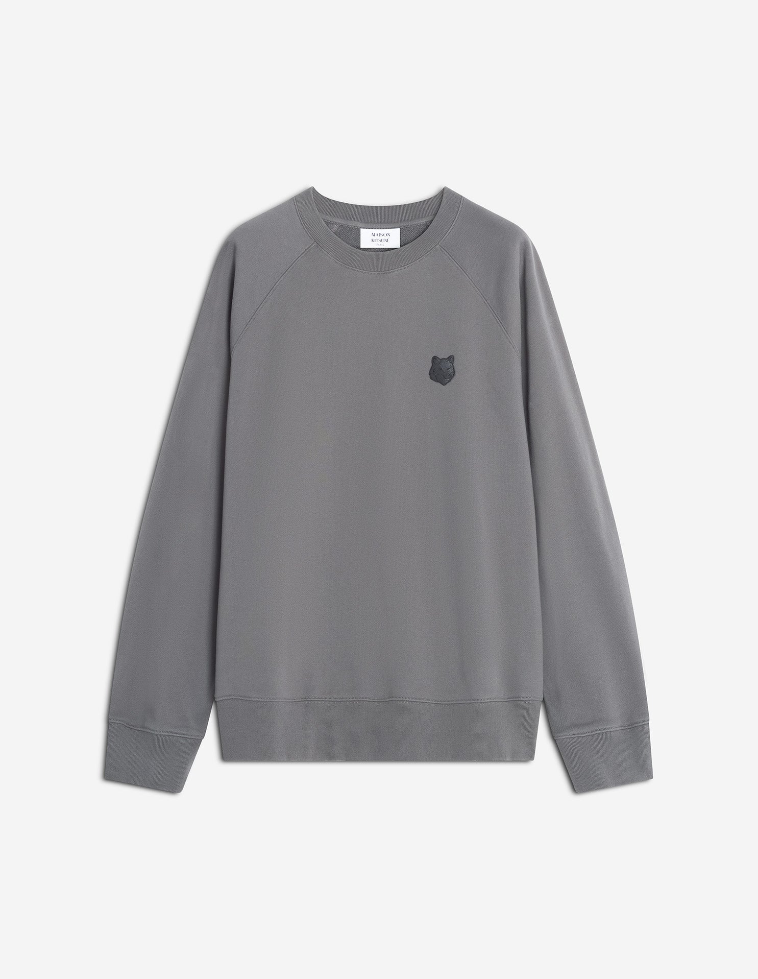 Fox Head Oversize Sweatshirt - Charcoal