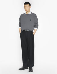 Fox Head Oversize Sweatshirt - Charcoal