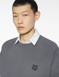 Fox Head Oversize Sweatshirt - Charcoal