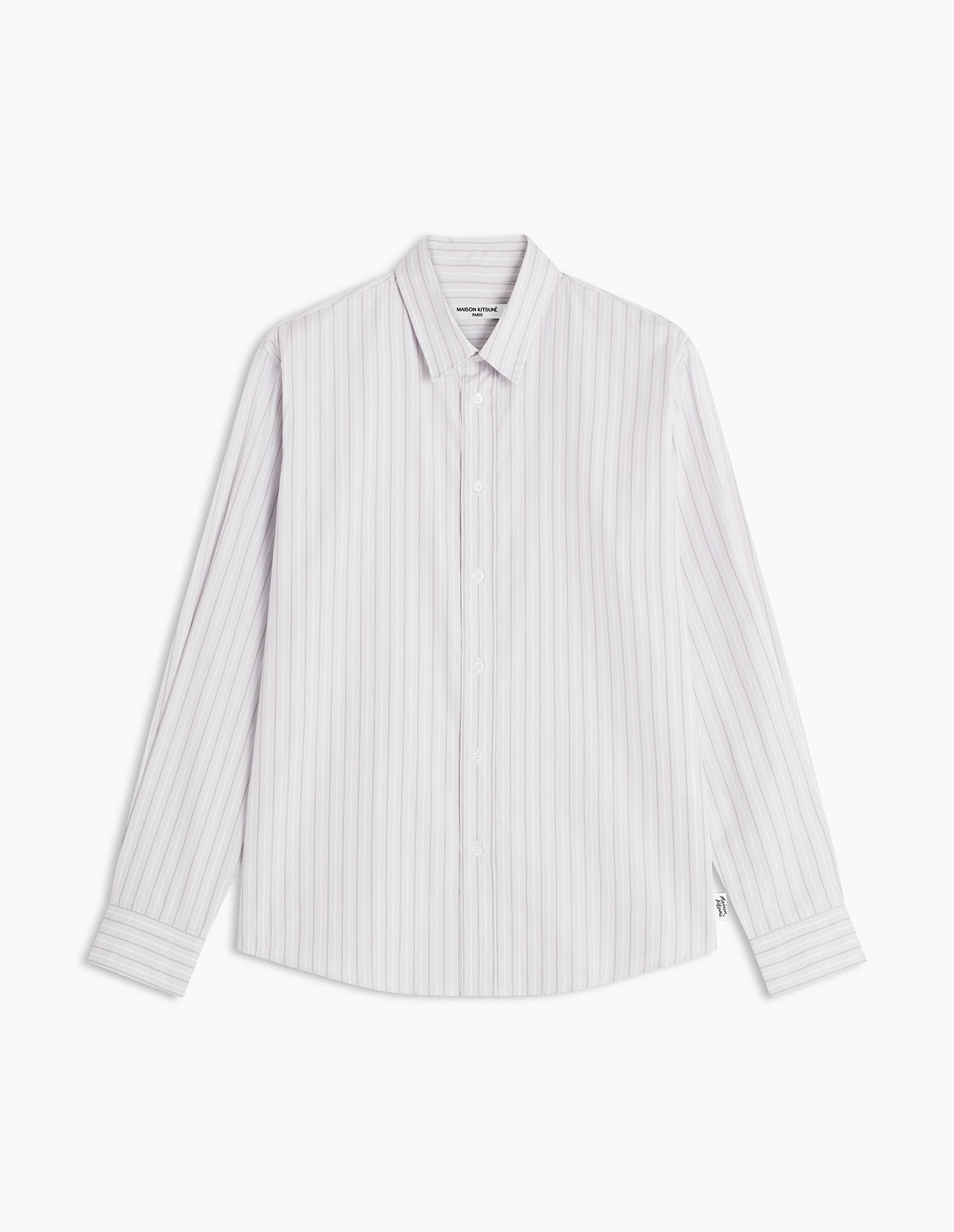 Maison Kitsuné Handwriting Casual Shirt - Cloud