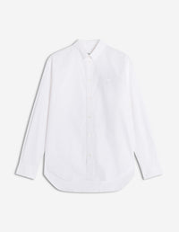 Profile Fox Button Down Shirt - White