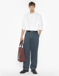 Profile Fox Button Down Shirt - White