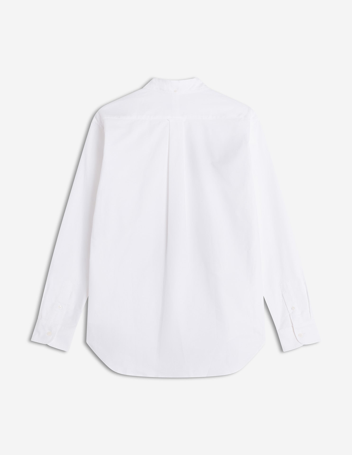 Profile Fox Button Down Shirt - White