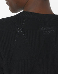 Cardigan en laine - Black