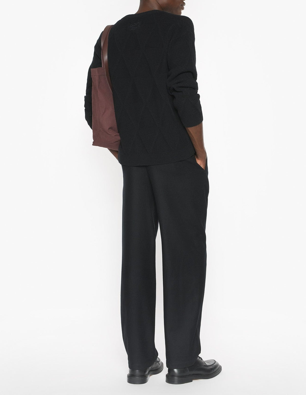 Cardigan en laine - Black