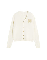Cardigan à imprimé en laine - Solitary Star & Safari