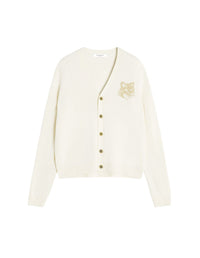 Wool print cardigan - Solitary Star & Safari