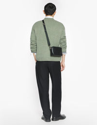 Fox Head Milano Lambswool Cardigan - Pebble