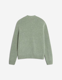 Fox Head Milano Lambswool Cardigan - Pebble
