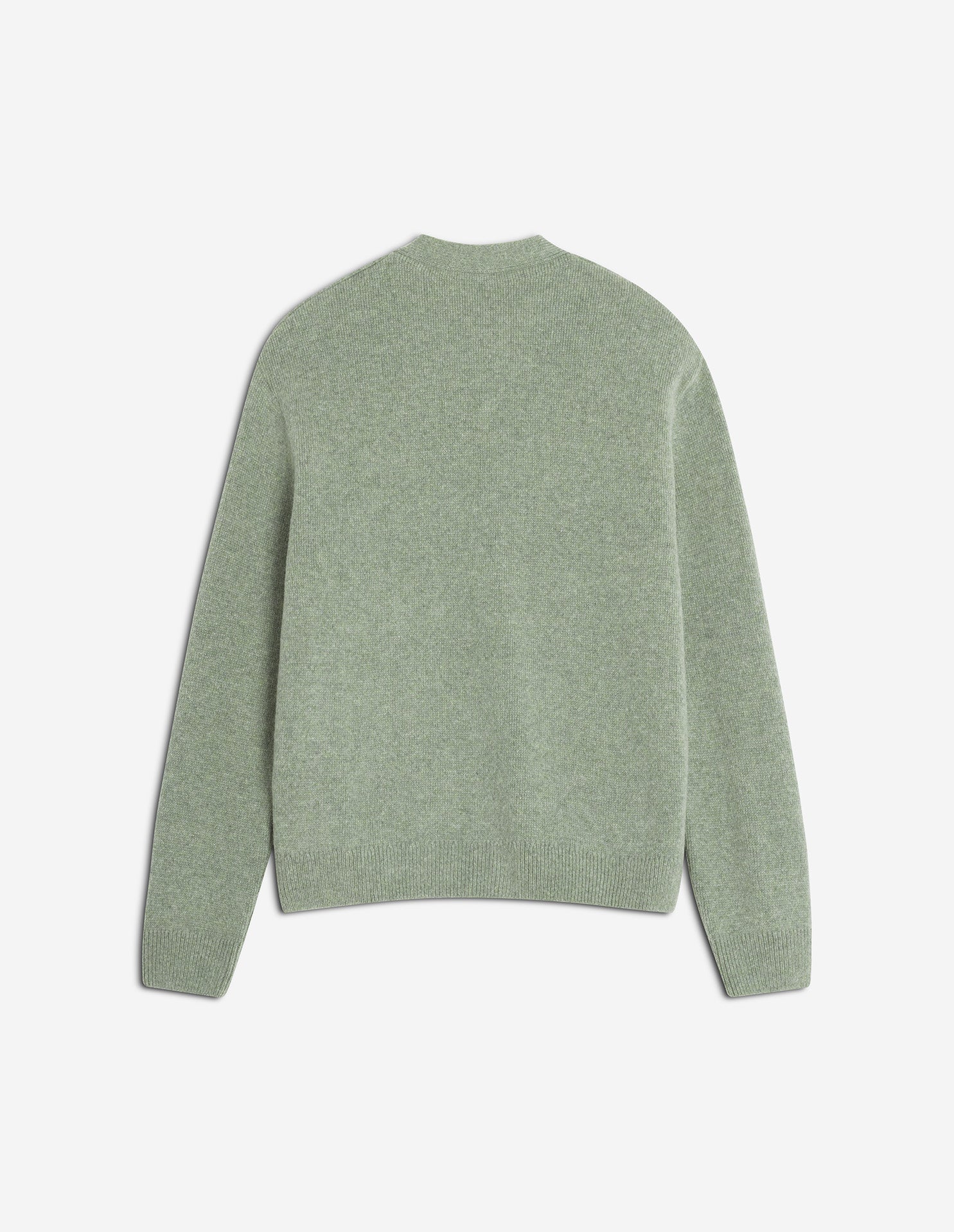 Fox Head Milano Lambswool Cardigan - Pebble