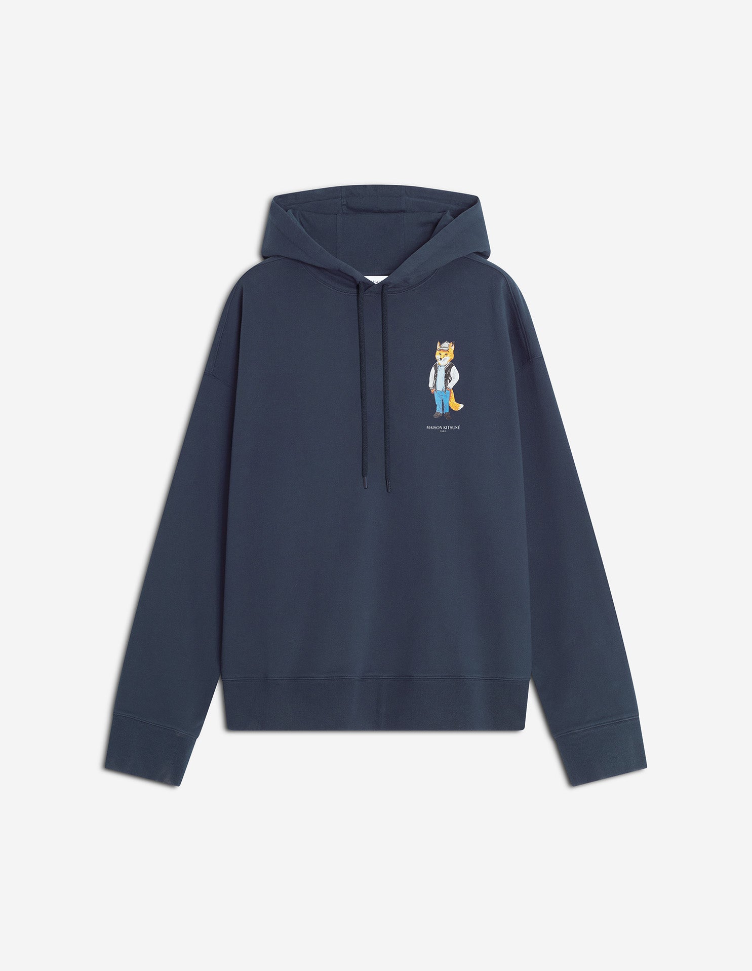 Dressed Fox Oversize Hoodie - Dress Blues