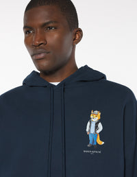 Dressed Fox Oversize Hoodie - Dress Blues