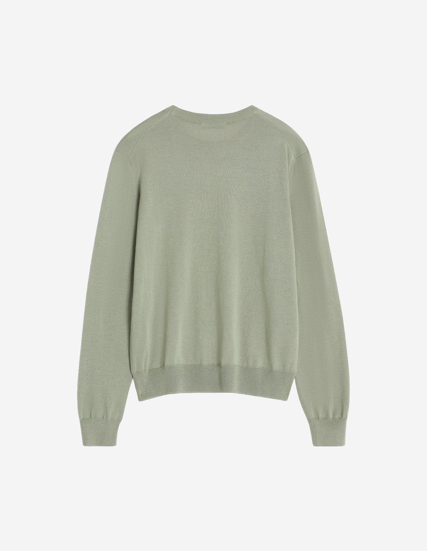 Fox Head Merino Regular Jumper - Pebble