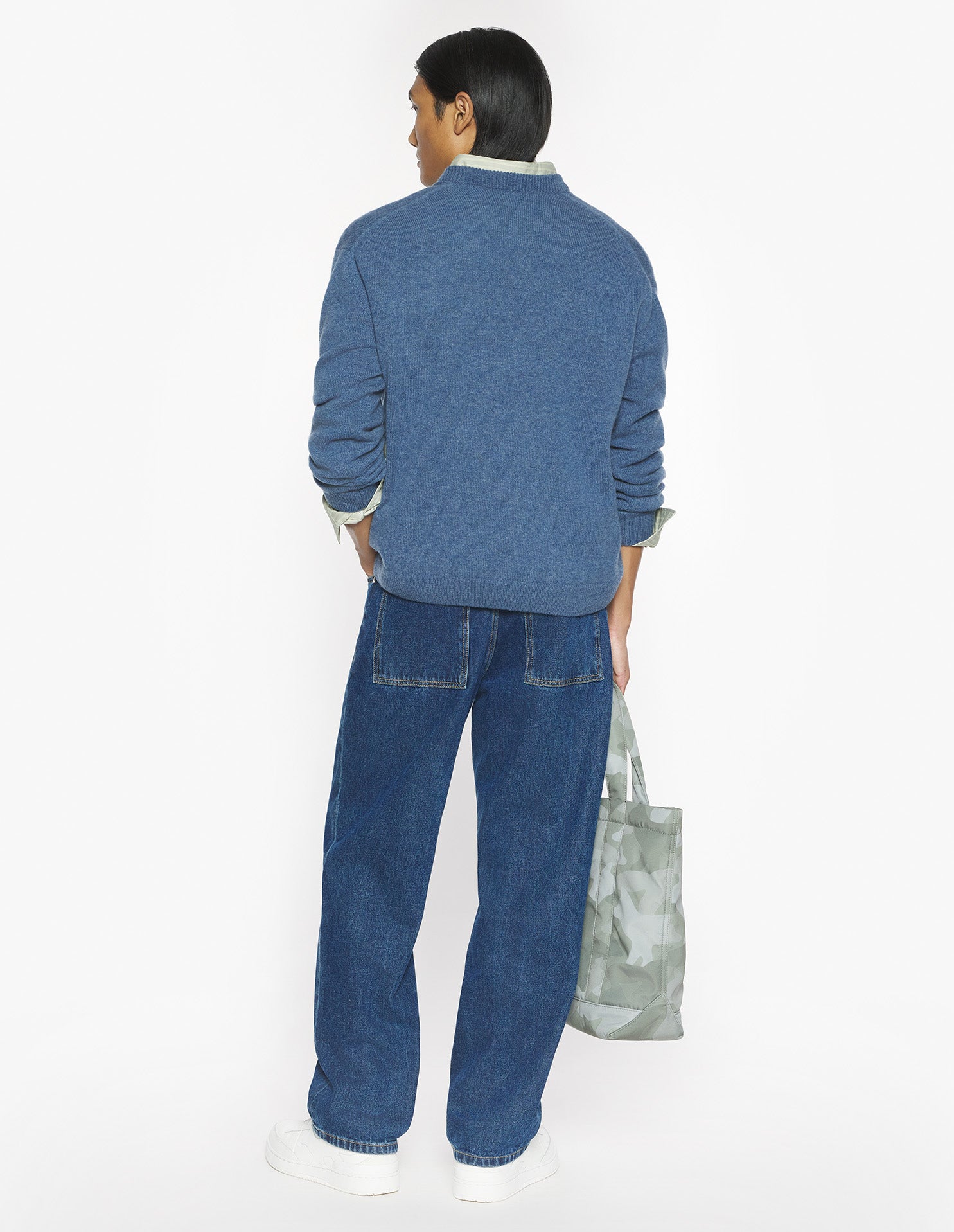 Fox Head Lambswool Comfort Jumper - Infinity