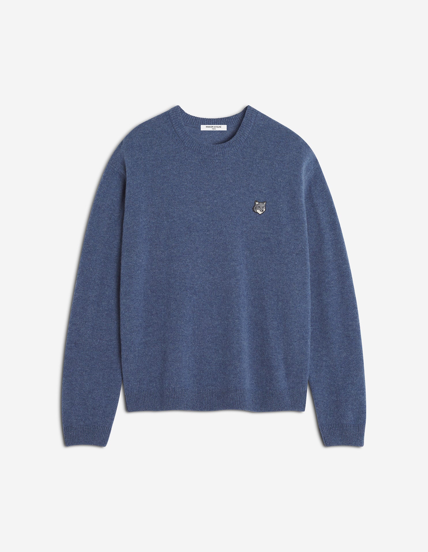 Fox Head Lambswool Comfort Jumper - Infinity