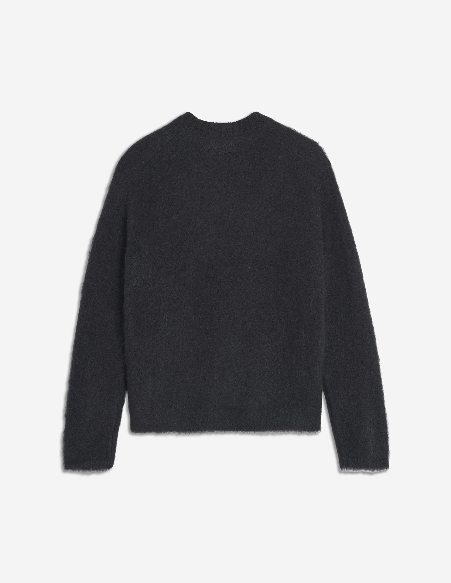 Brushed Mohair Comfort Jumper - Black