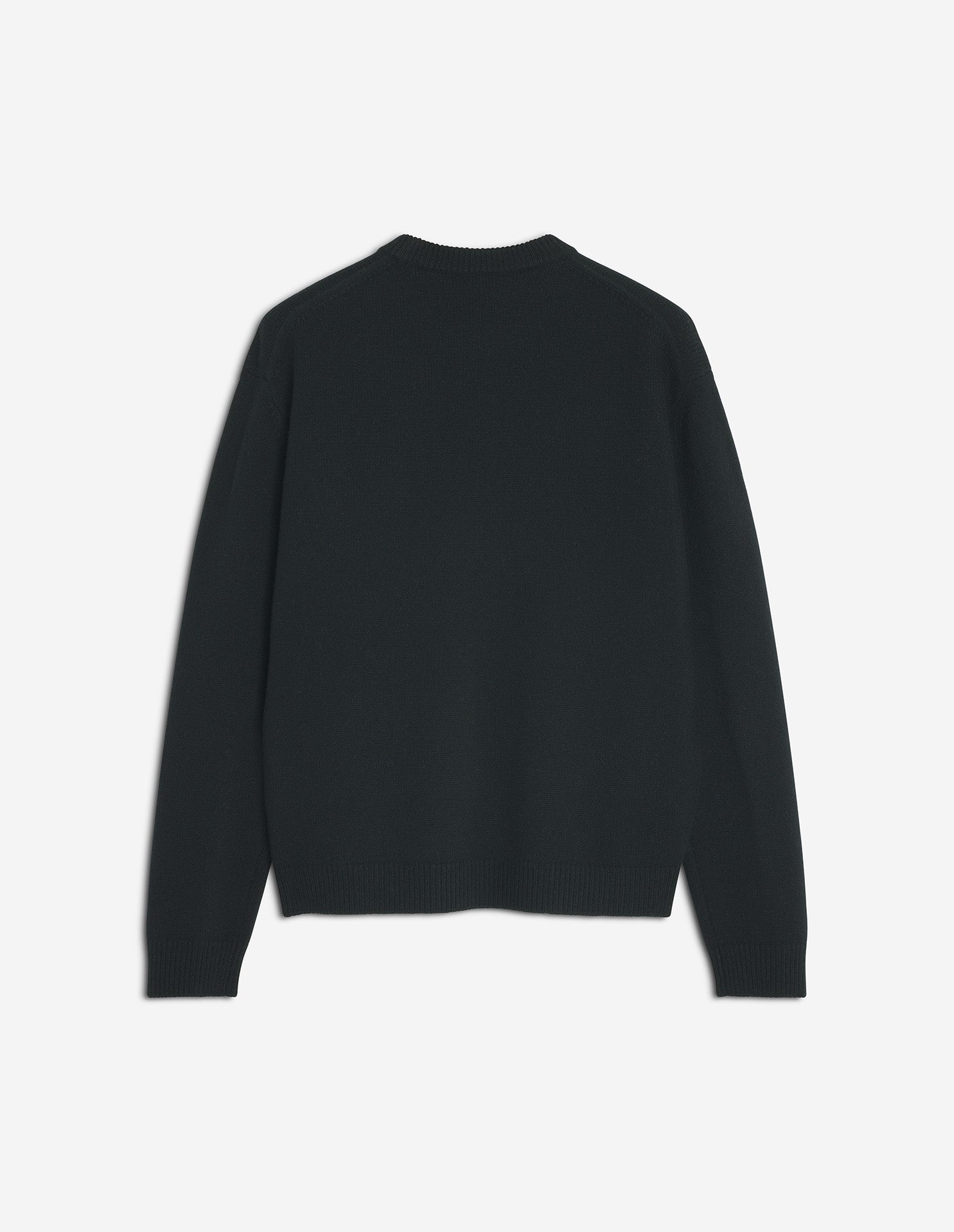 Pull avec impression en laine - Black & Medium Grey