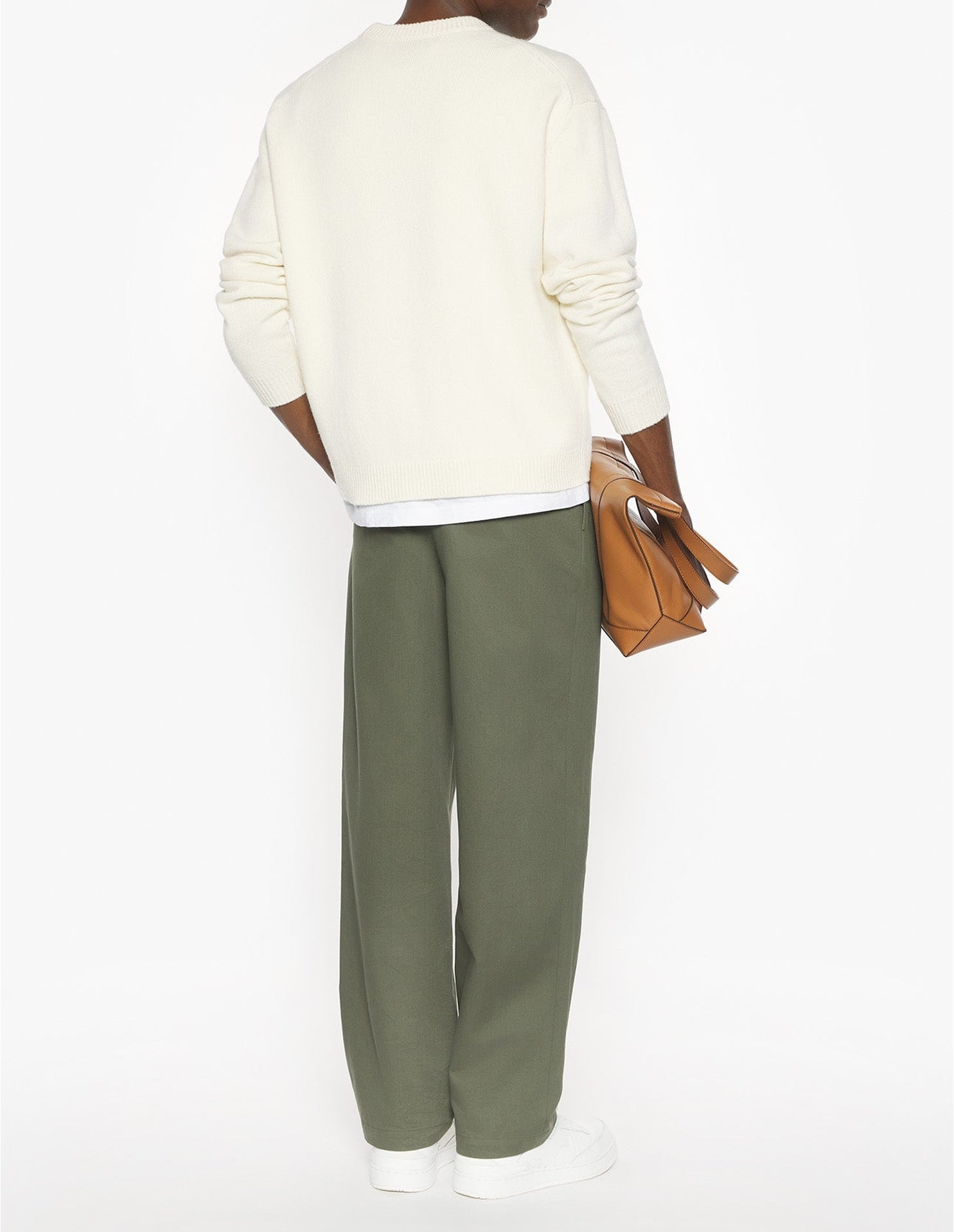 Jumper with wool print - Solitary Star & Safari