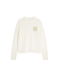 Pull avec impression en laine - Solitary Star & Safari