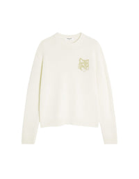 Jumper with wool print - Solitary Star & Safari