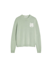 Pull avec impression en laine - Sea Foam & Solitary Star