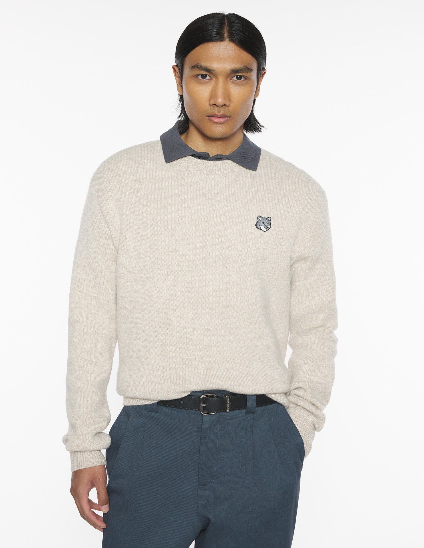 Fox Head Milano Lambswool Jumper - Safari