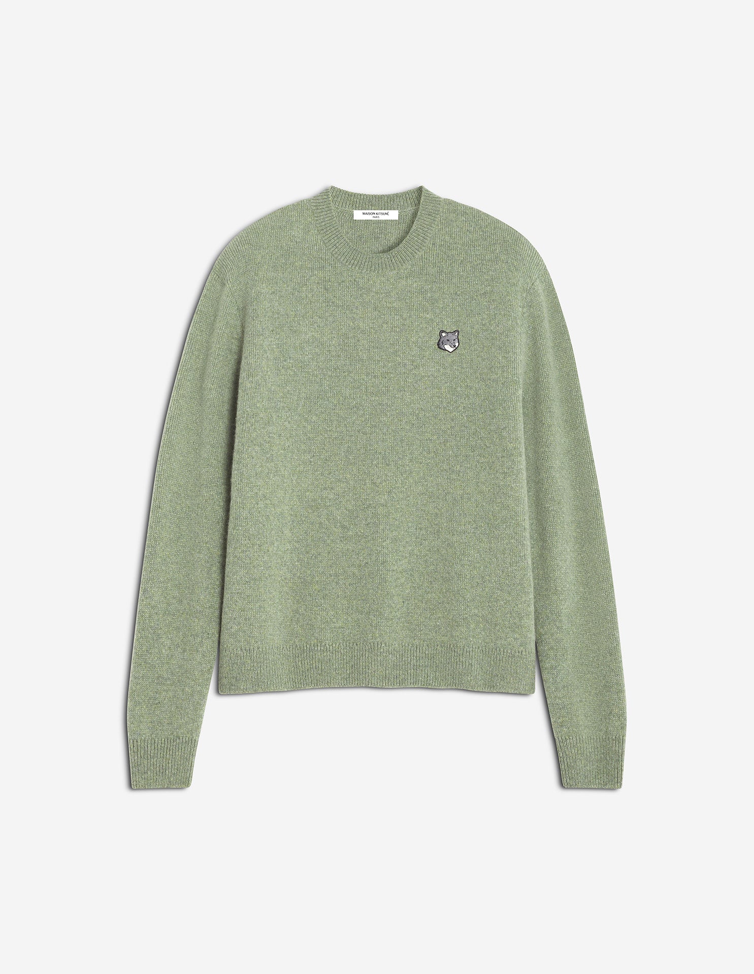 Fox Head Milano Lambswool Jumper - Pebble