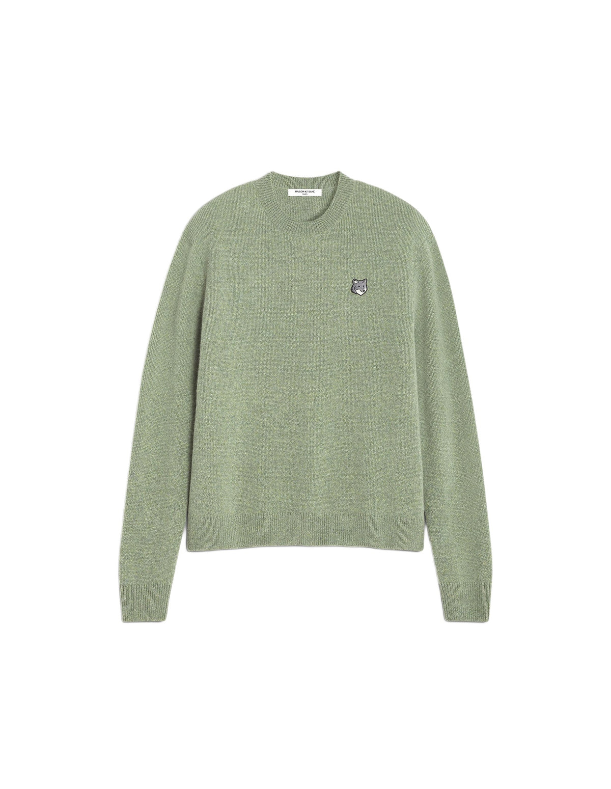 Pull Fox Head Milano en laine - Pebble
