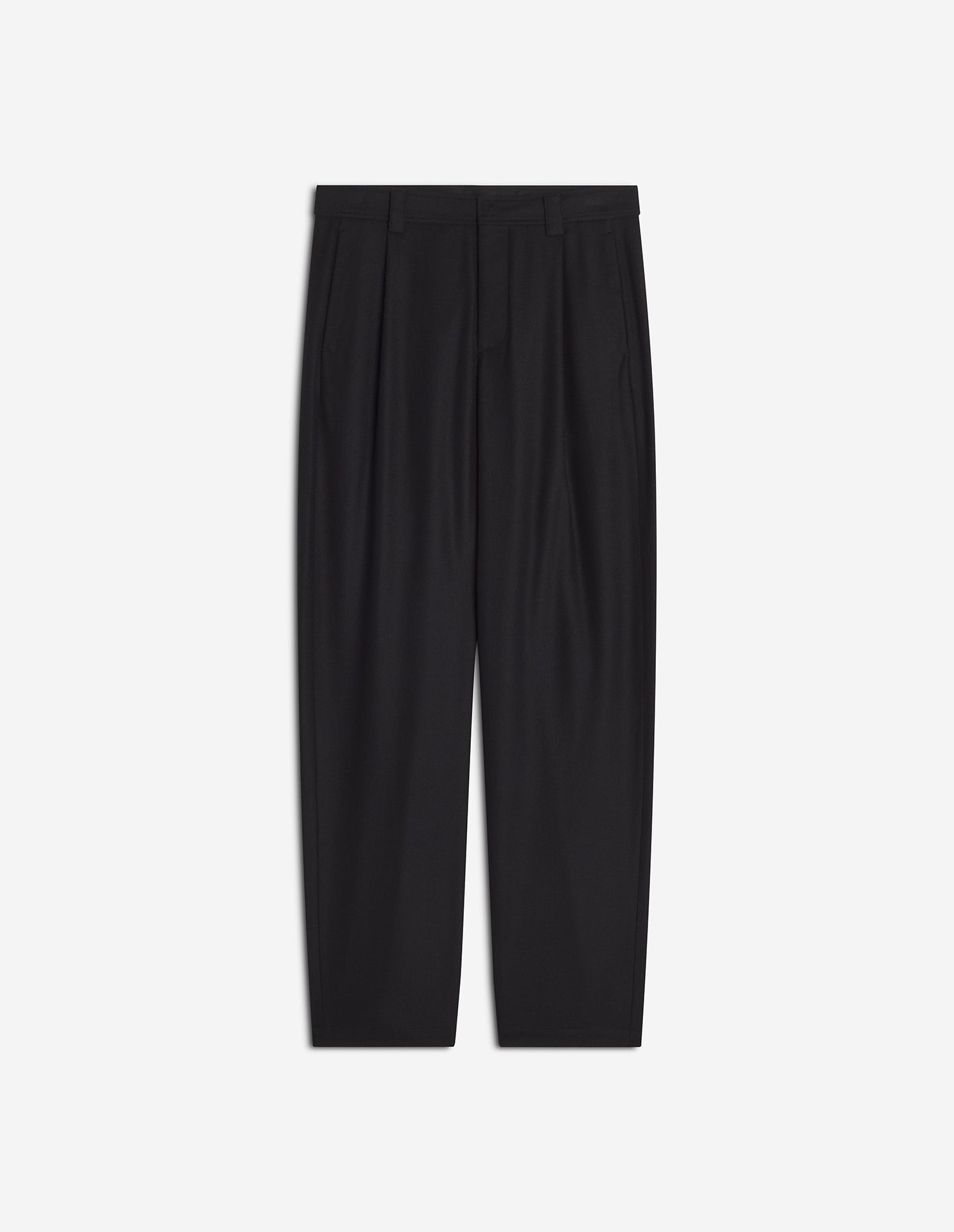 Pleated Pants - Black