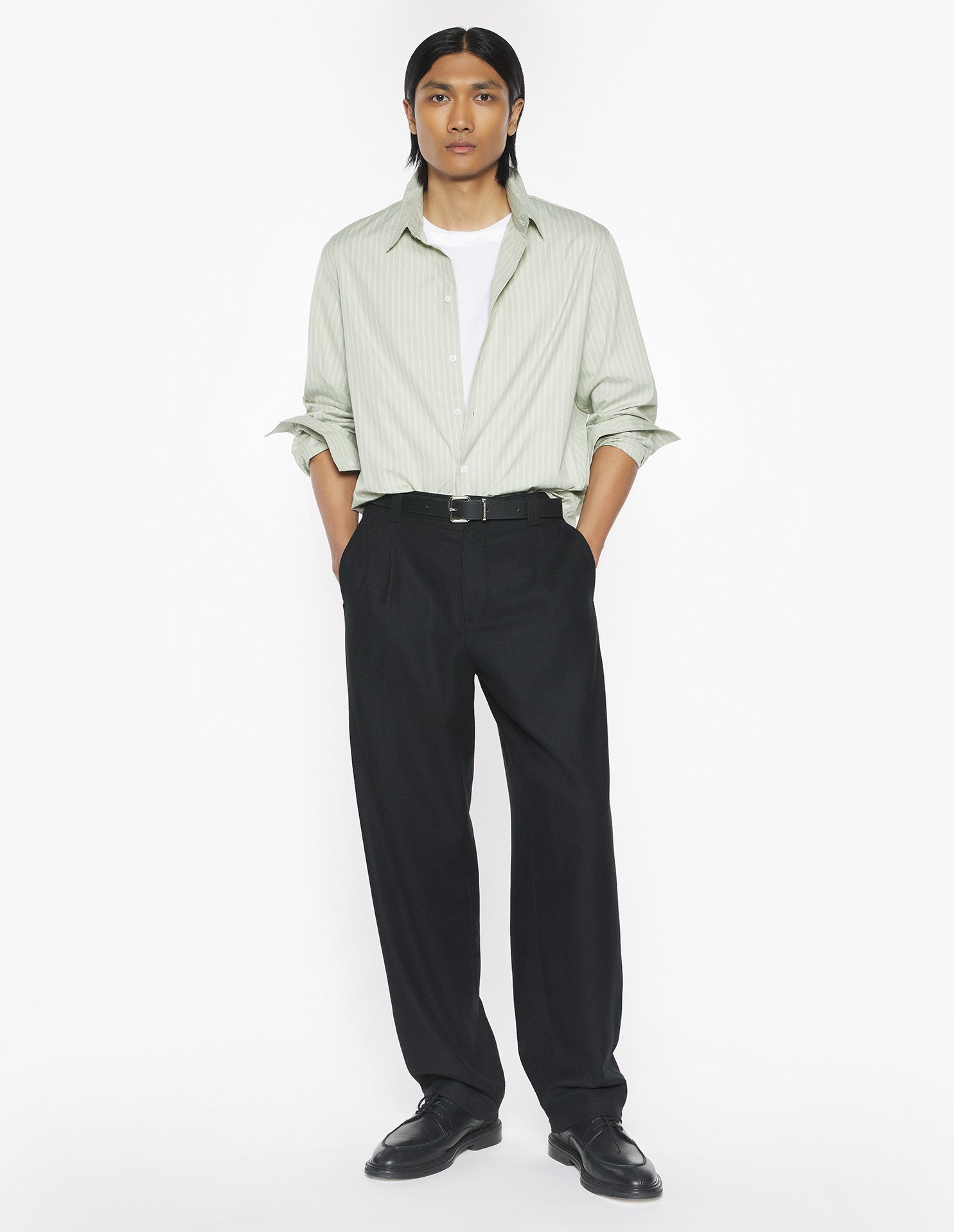 Pleated Pants - Black