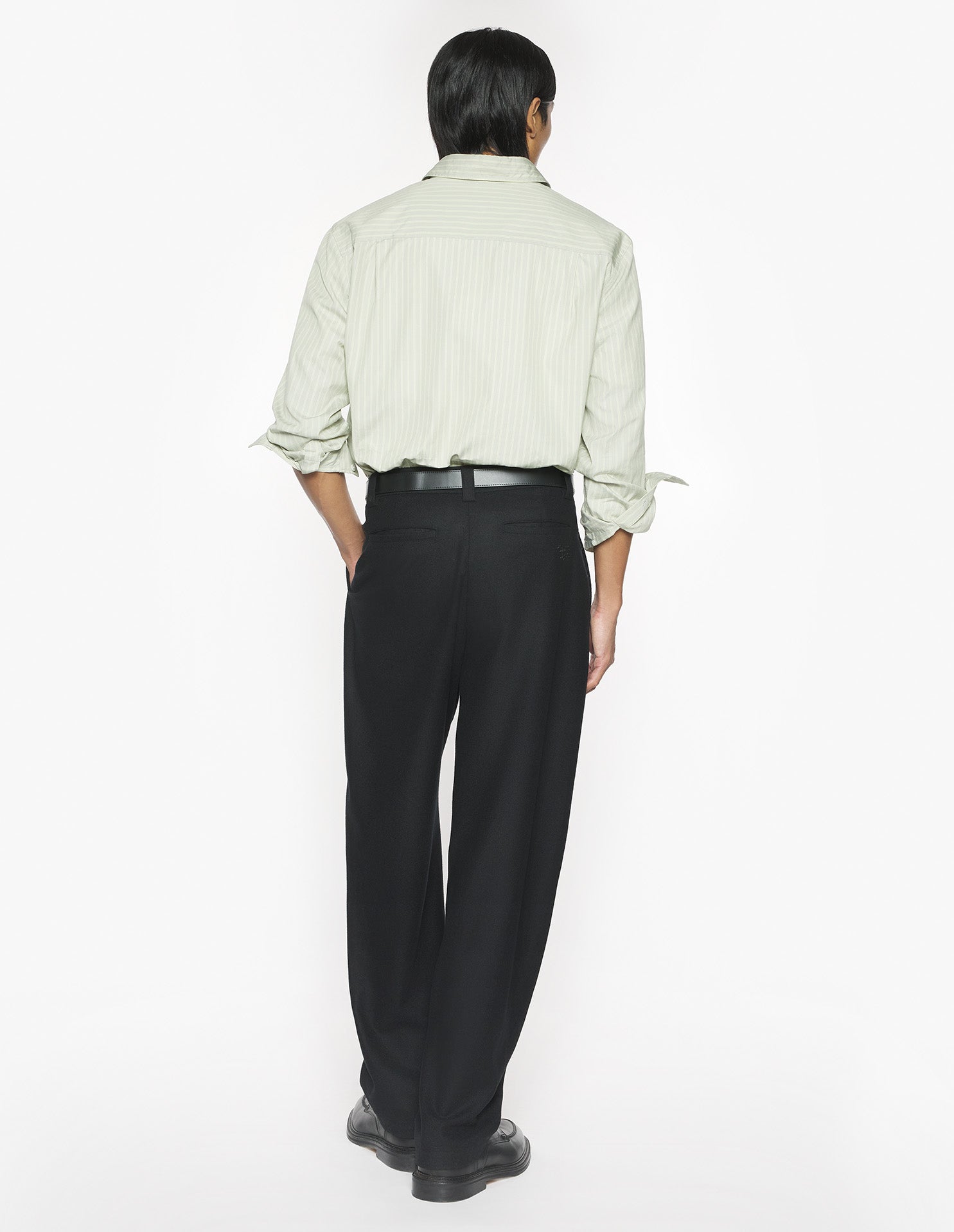 Pleated Pants - Black