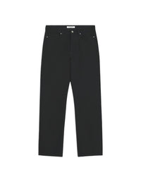 Pantalon droit en denim - Black