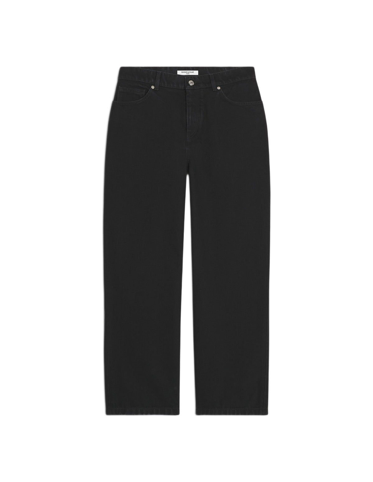 Pantalon ample en denim - Black