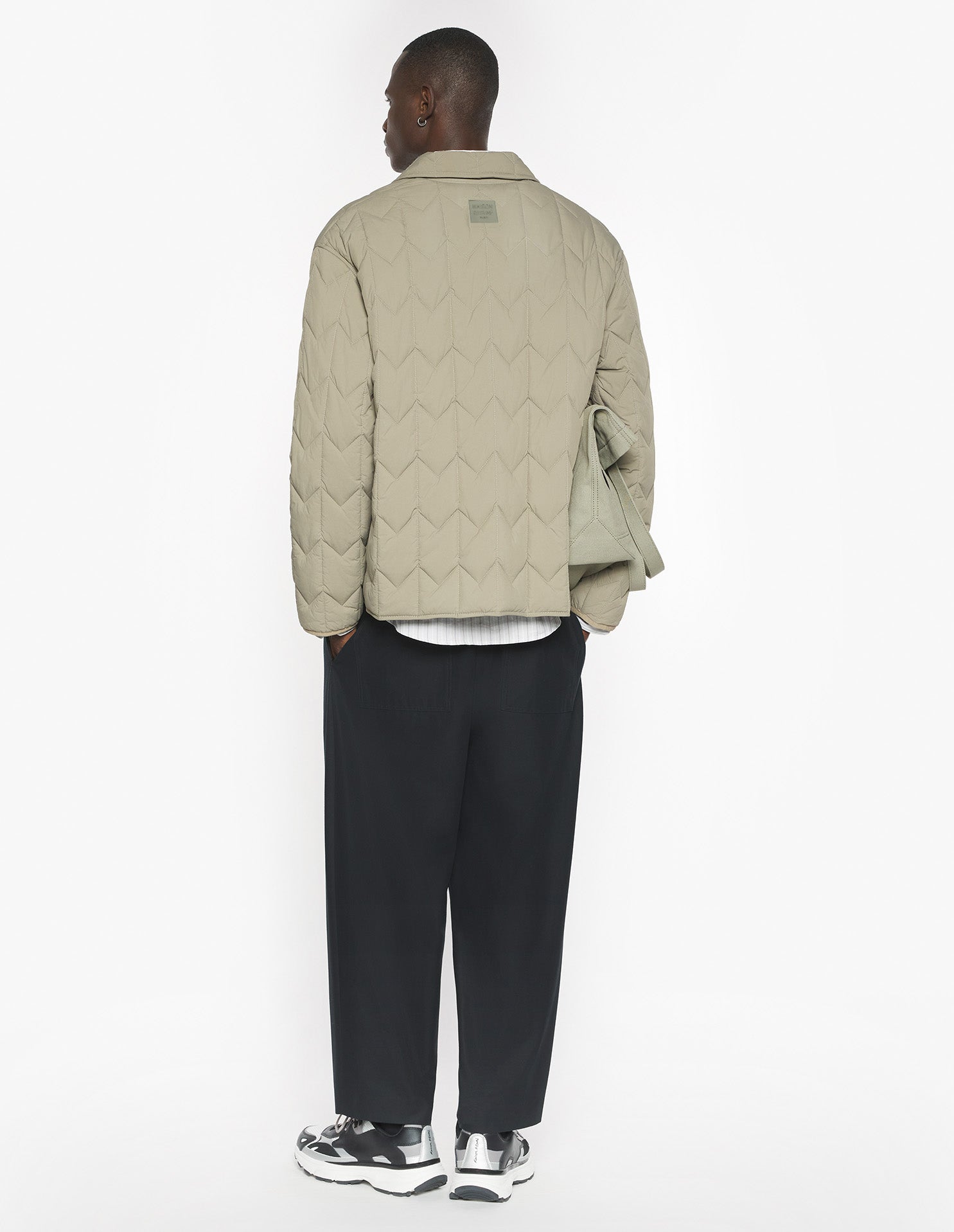 Quilted Blouson - Fallen Rock